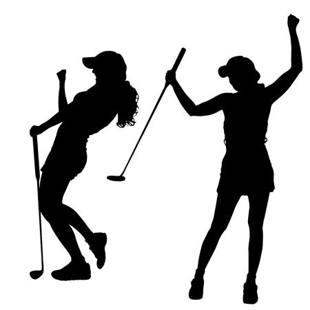 Girl golfer clipart 6 » Clipart Station.