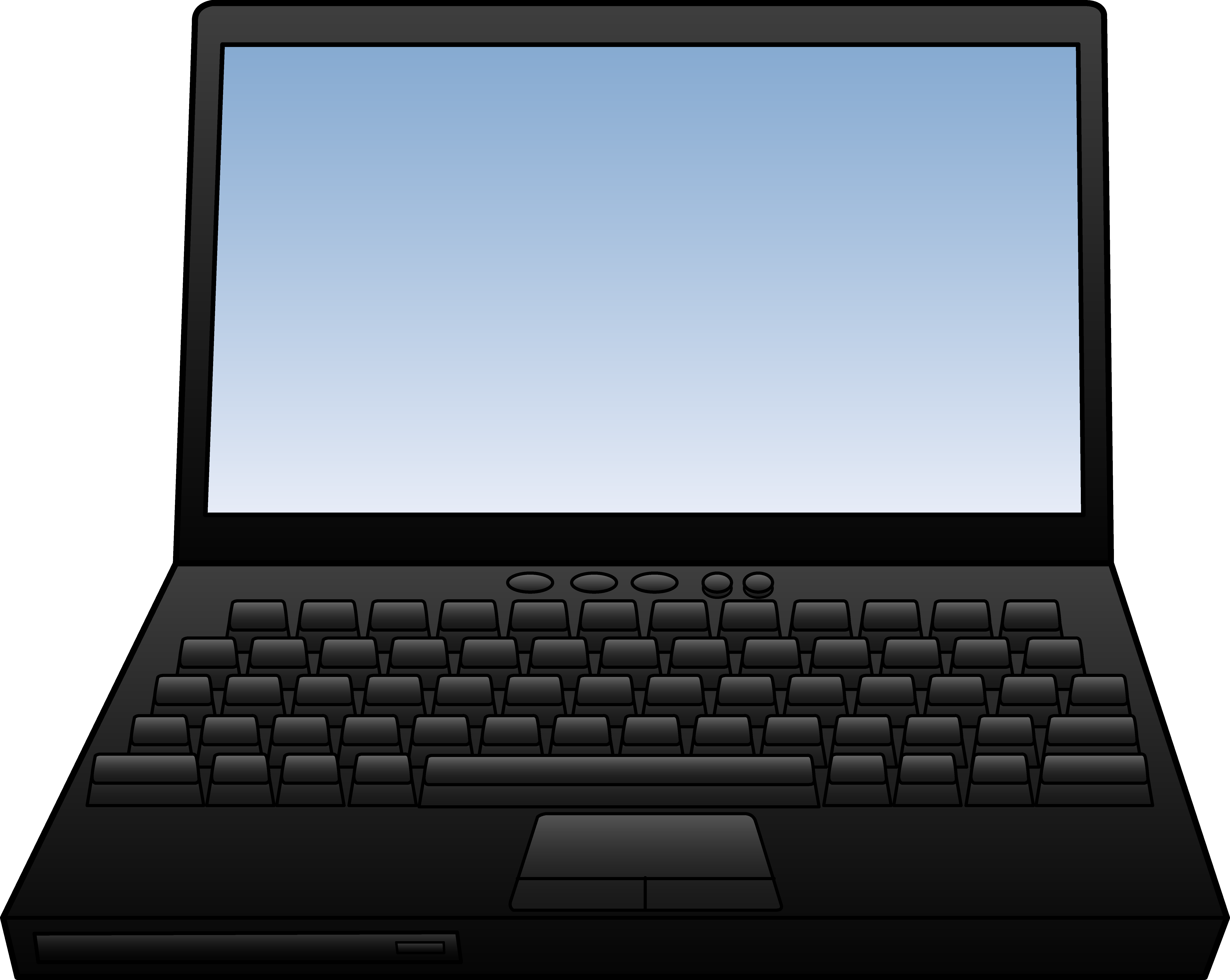 Laptop Computer keyboard Clip art.