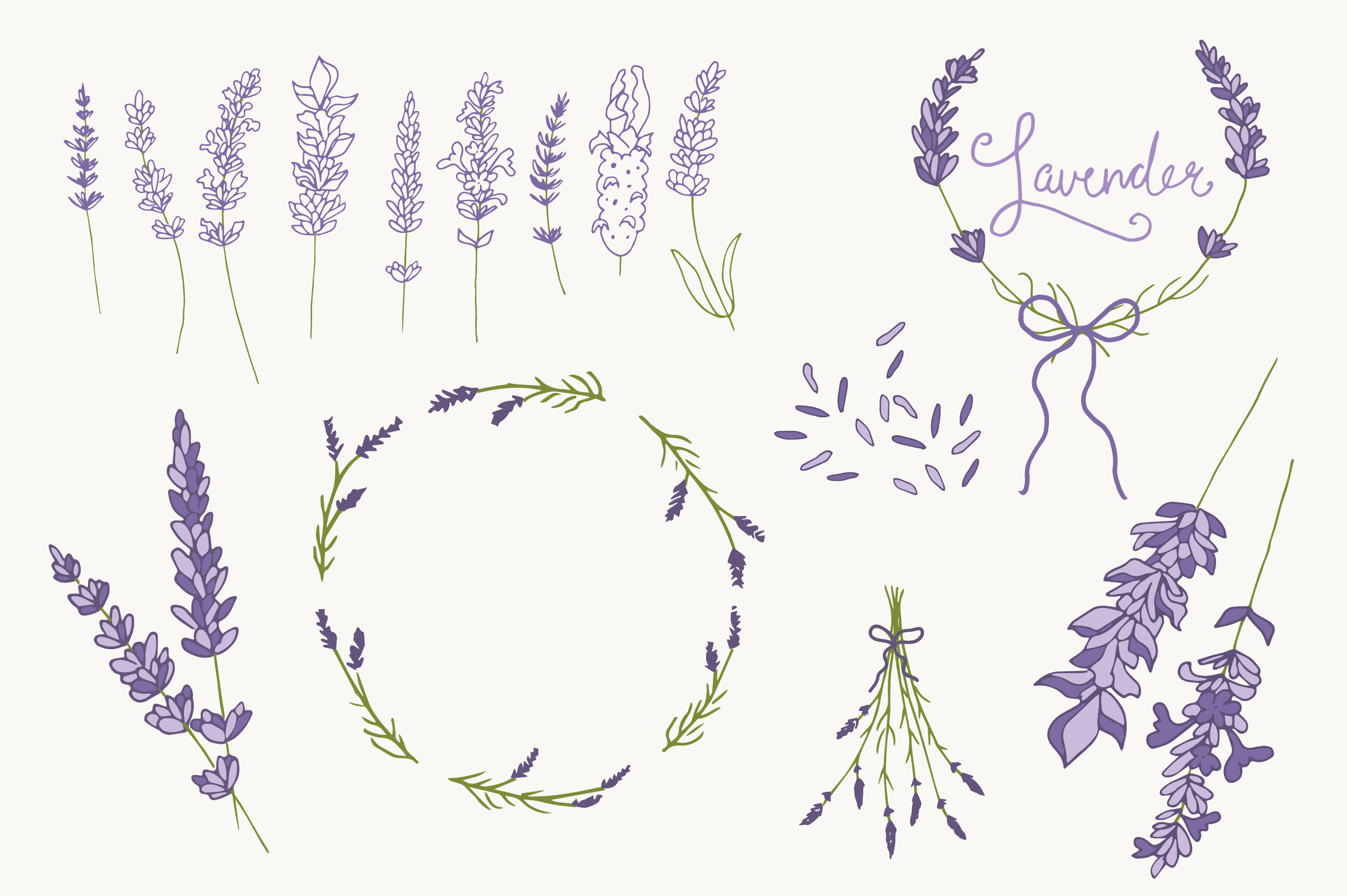 Lavender Vector Free at GetDrawings.com.