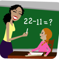 Math Lesson Clipart.