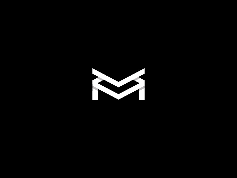 Abstract Letter M Logo by Kanades on Dribbble.