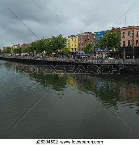 Stock Photo of Dublin Ireland.