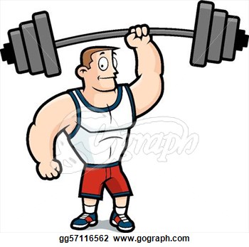 Lift Weights Clipart.