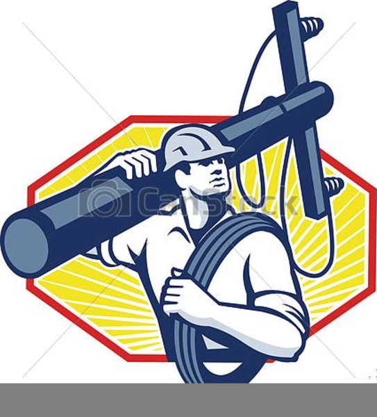 Electric Lineman Clipart.