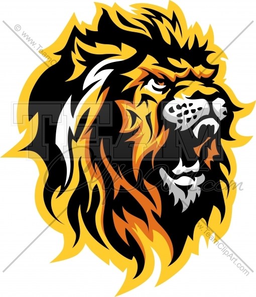 Lion Logo Graphic Clipart Mascot Image » Clipart Portal.