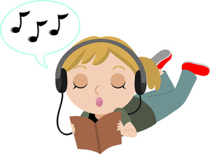 93+ Listen To Music Clipart.