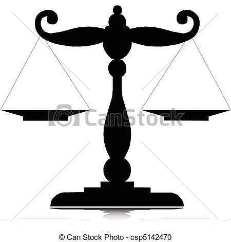 Litigation Vector Clip Art.