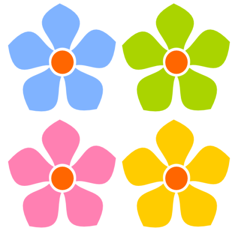 Little Flower Clipart.