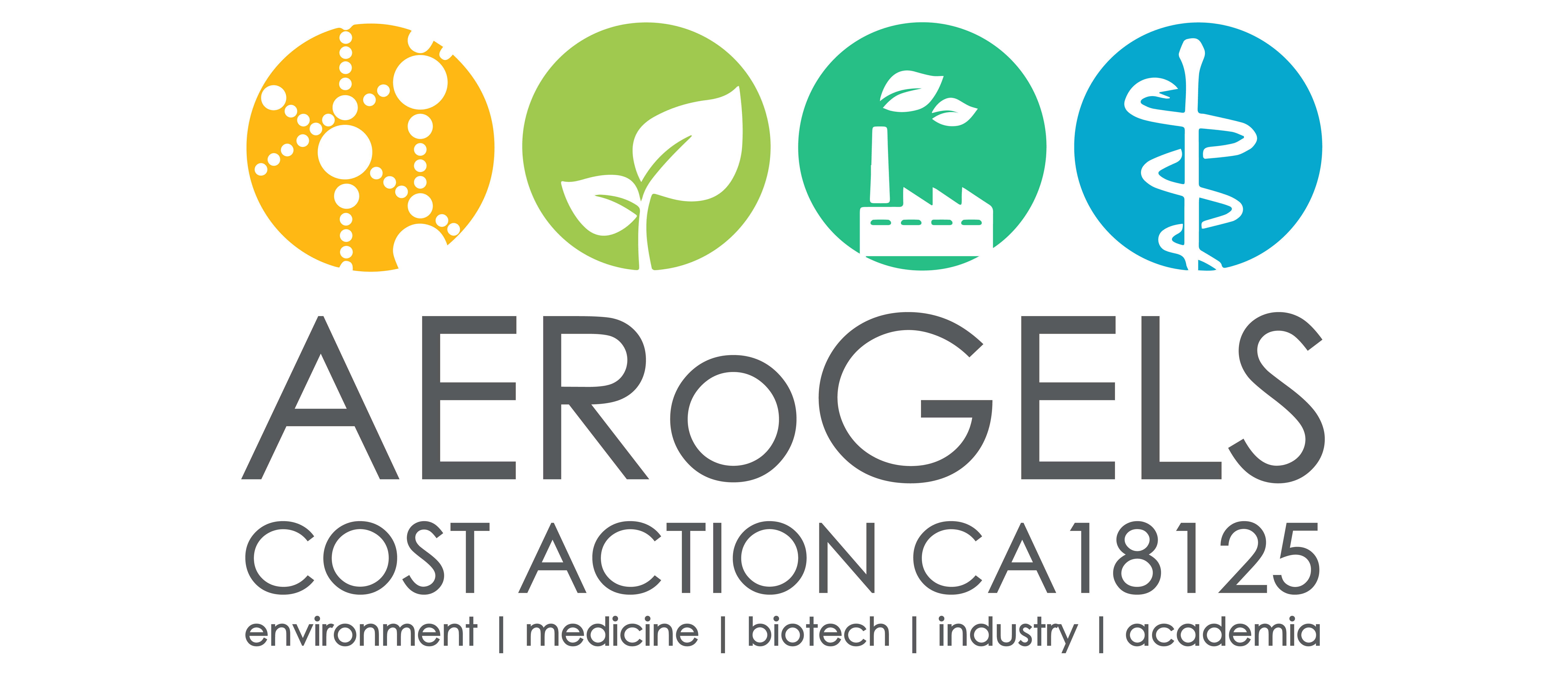 Objectives of COST CA18125 AERoGELS.