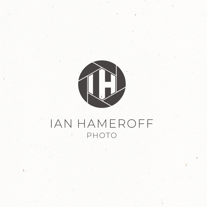 Design a modern, clean, crisp photographer logo and.