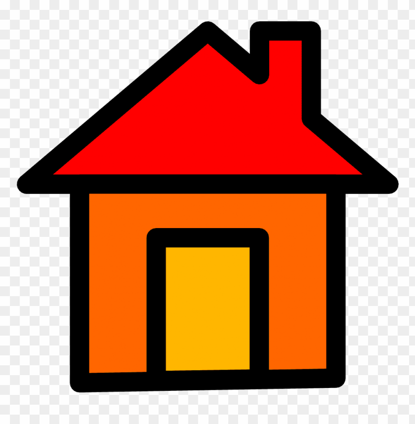 rumah clipart PNG image with transparent background.