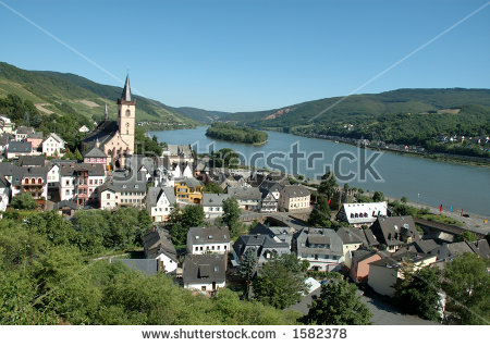 Rhine Valley Stock Photos, Royalty.