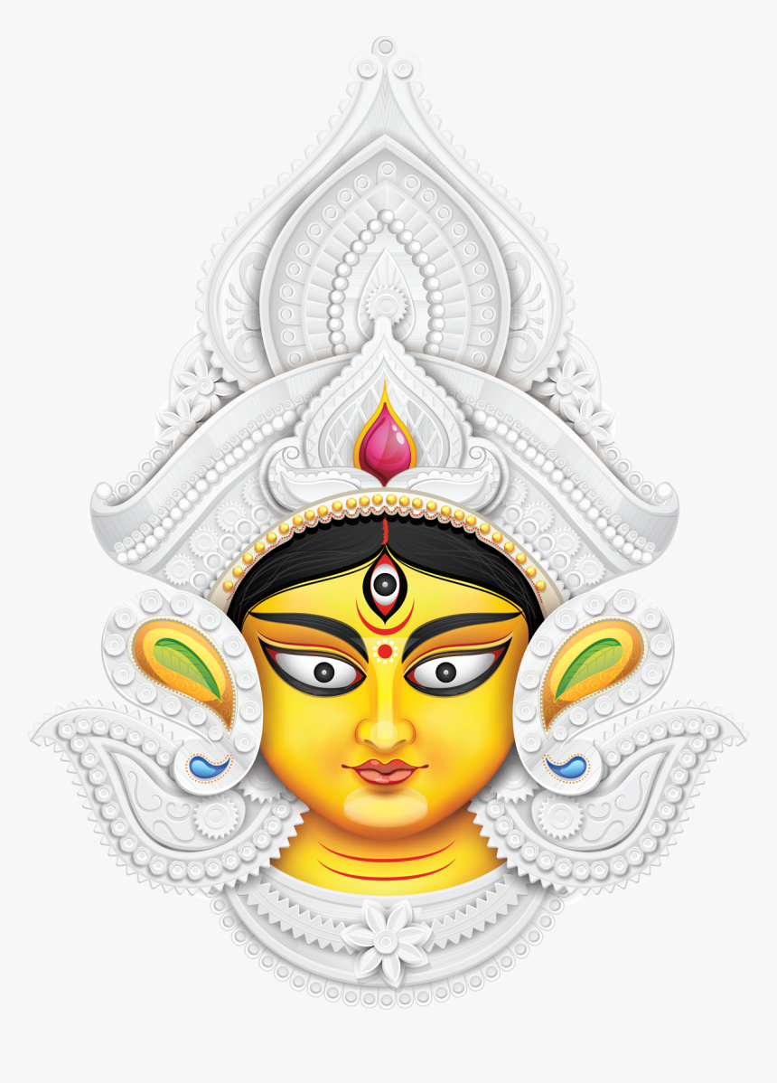 Maa Durga Face Hd Image.