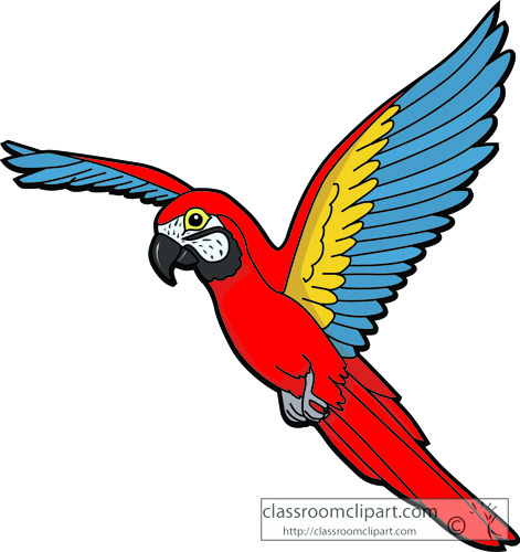 Collection of Macaw clipart.