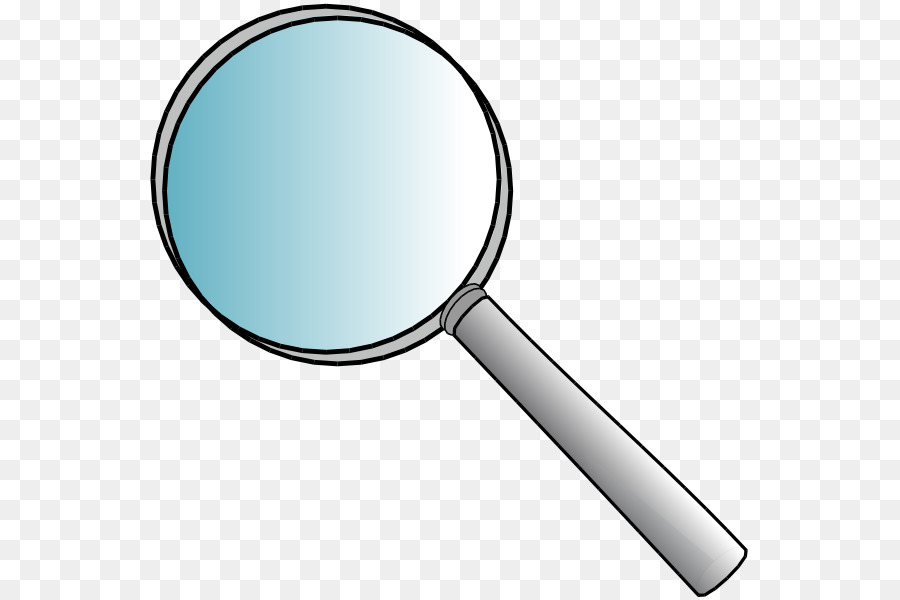 Magnifying Glass Cartoon clipart.