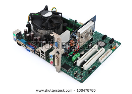 Vacuum Tube Amplifier Circuit Board Stock Photo 16725349.