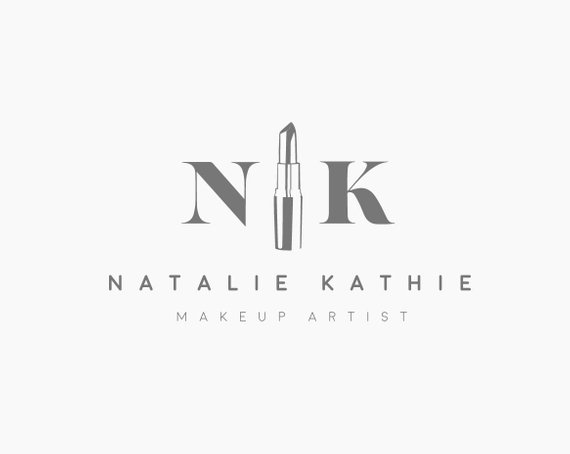 Premade Logo, Makeup Artist Logo, Makeup Logo Design.