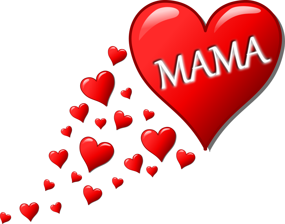 Mama hearts.