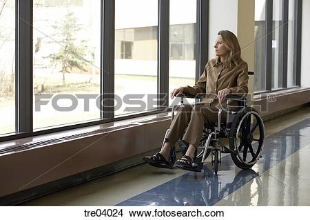 Stock Photo of Wheelchair.