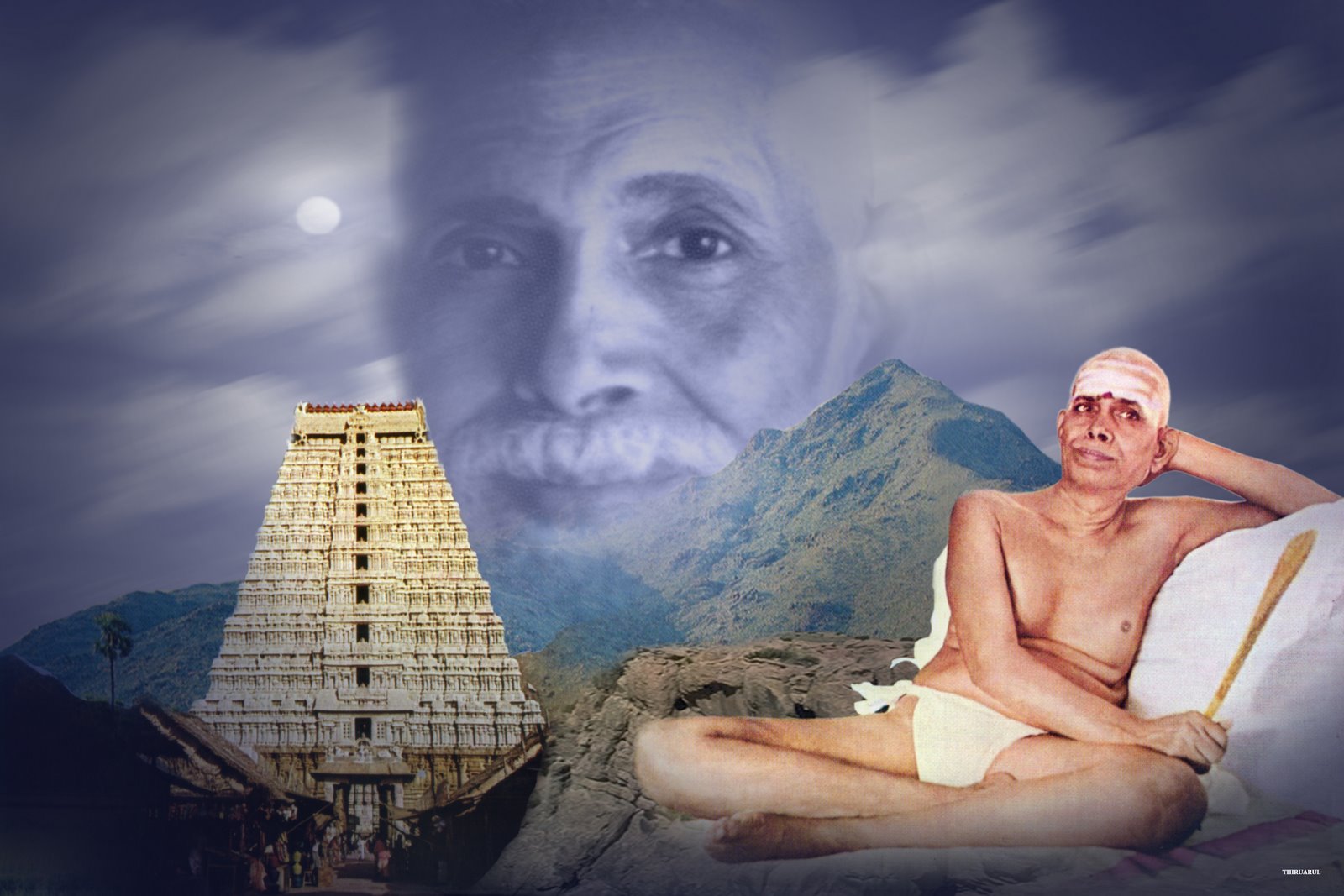 Ramana Maharshi Hd Clipart.