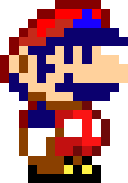 Mario World Mario Sprite Clipart.