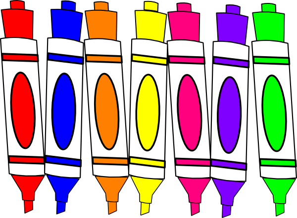 Markers Clipart.