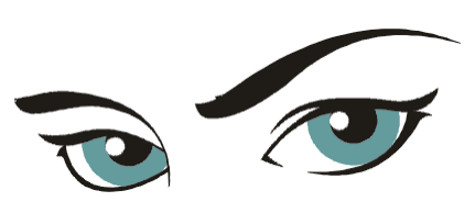 Mean Eyes Clipart Png Images.