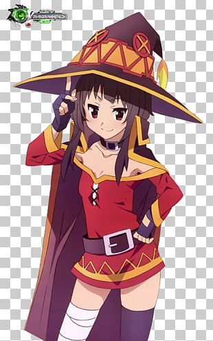 Konosuba Megumin PNG Images, Konosuba Megumin Clipart Free.