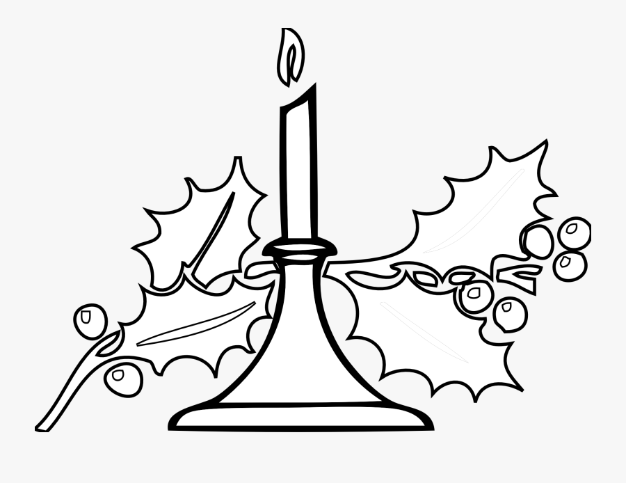 Melting Candle Clipart Flower Drawing.