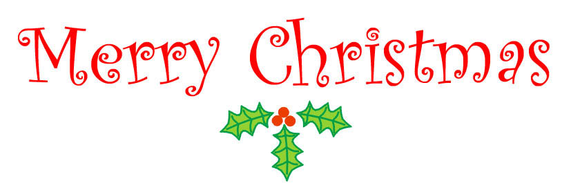 Merry Christmas Clip Art Words & Merry Christmas Clip Art Words.