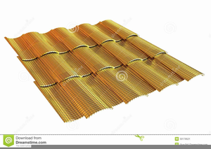 Metal Roof Clipart.