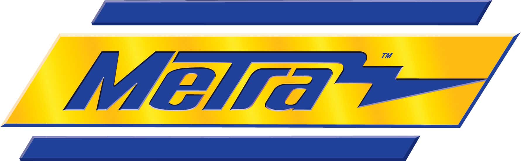 Metra logo.