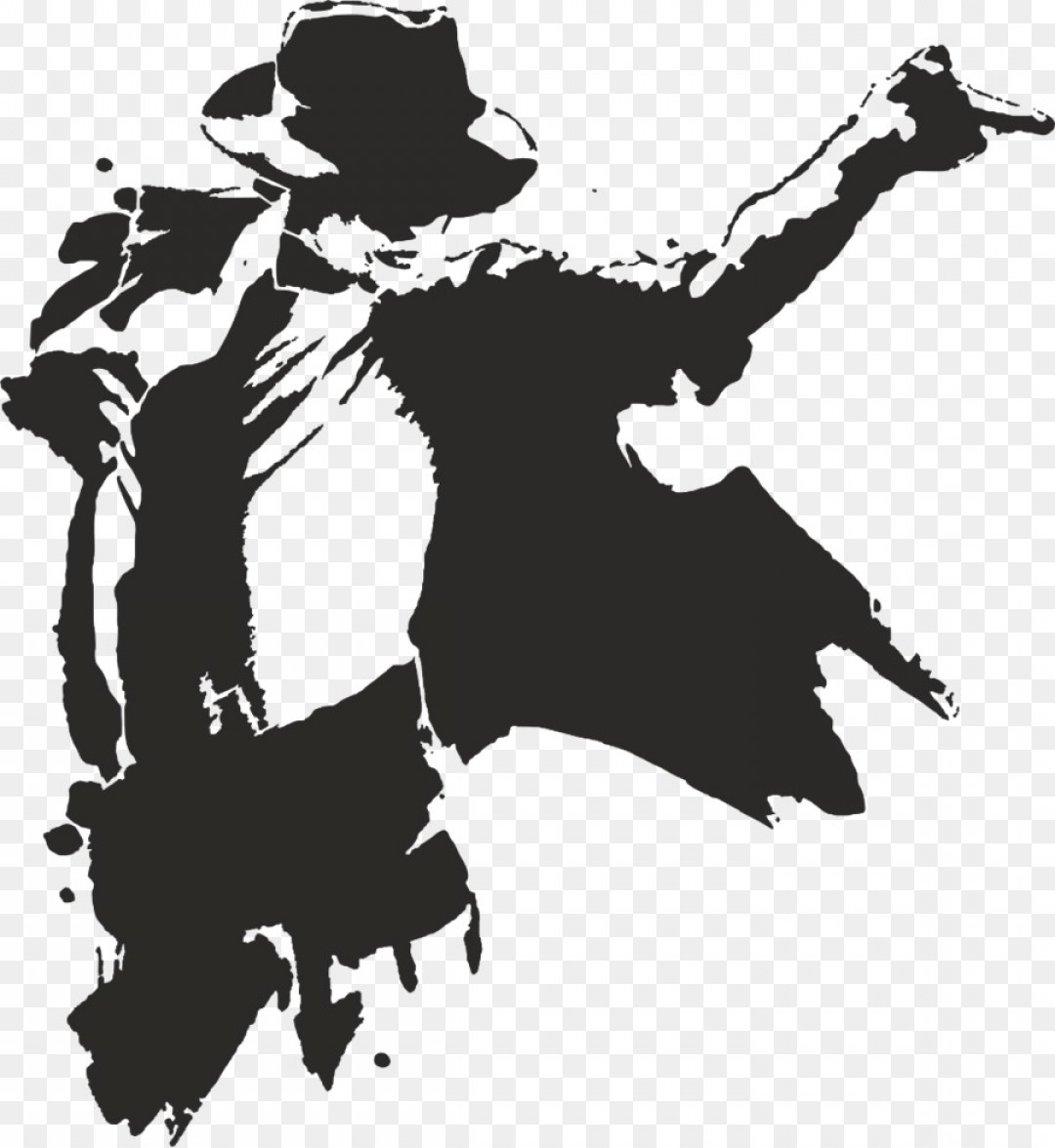 Png Moonwalk Silhouette Clip Art Michael Jackson.