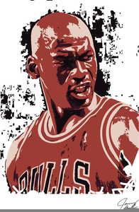 Clipart Of Michael Jordan.