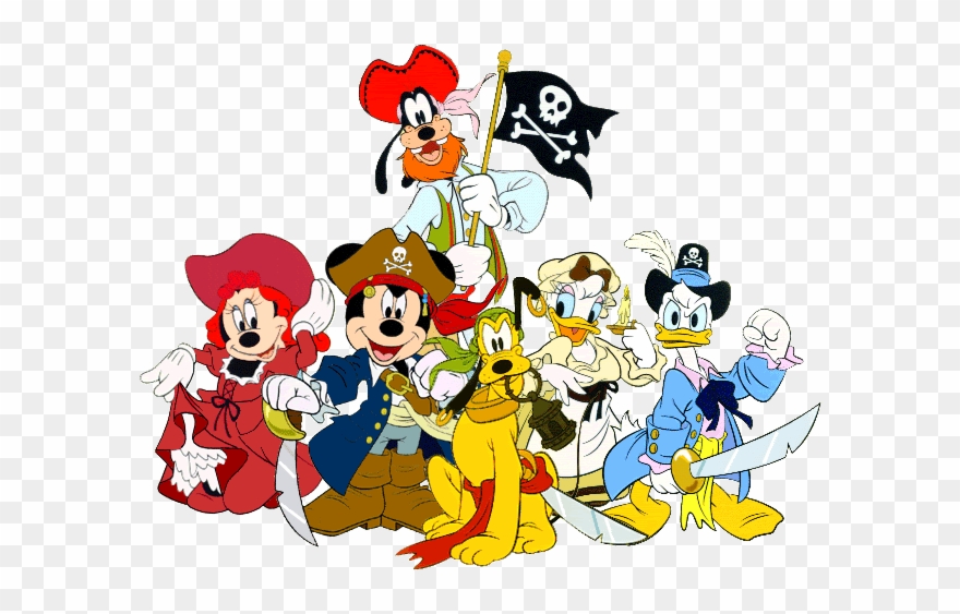 Mickey Mouse Pirates Clipart Mickey Mouse Minnie Mouse.