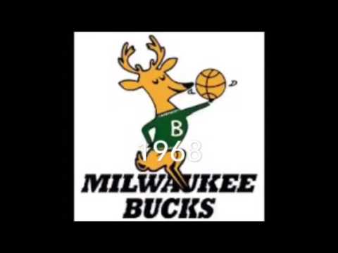 Milwaukee bucks logo history.