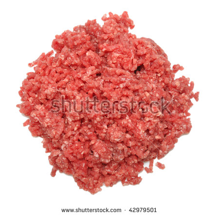 Hamburger Mince Stock Photos, Royalty.