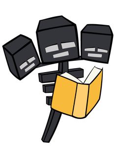 Ender man reading a book! #enderman #reading #book #free.