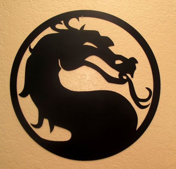 Mortal Kombat Dragon by BCMetalCraft on Etsy.