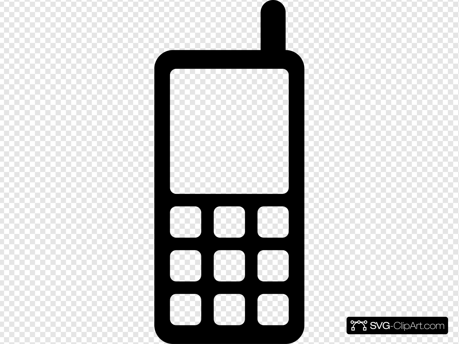 Icon Mobile Phone Clip art, Icon and SVG.