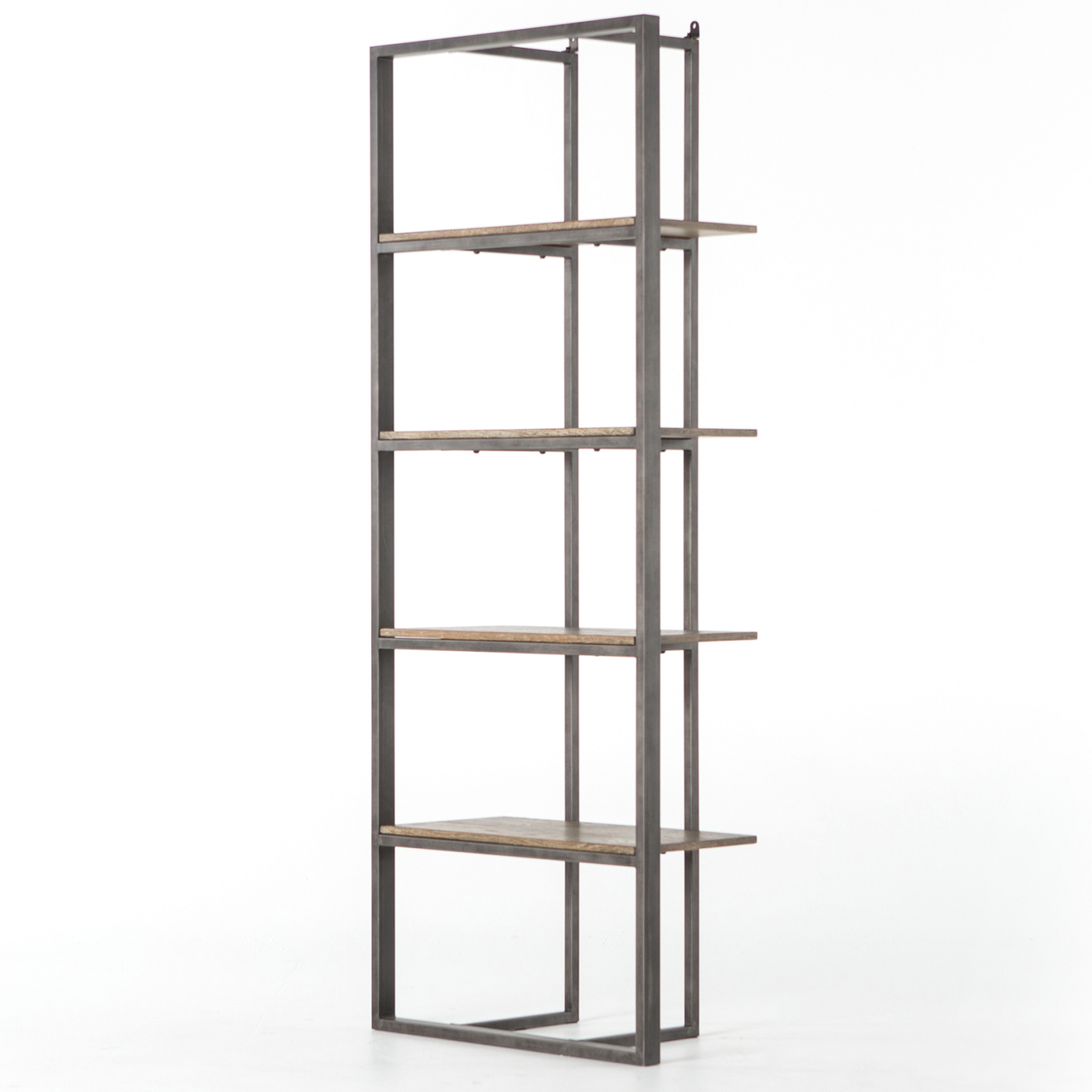 Grainger Modern Industrial Open Bookshelf.