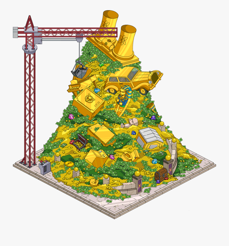 Transparent Money Pile Png.