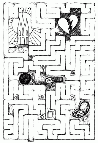 Mormon Share } Temple Marriage Maze.