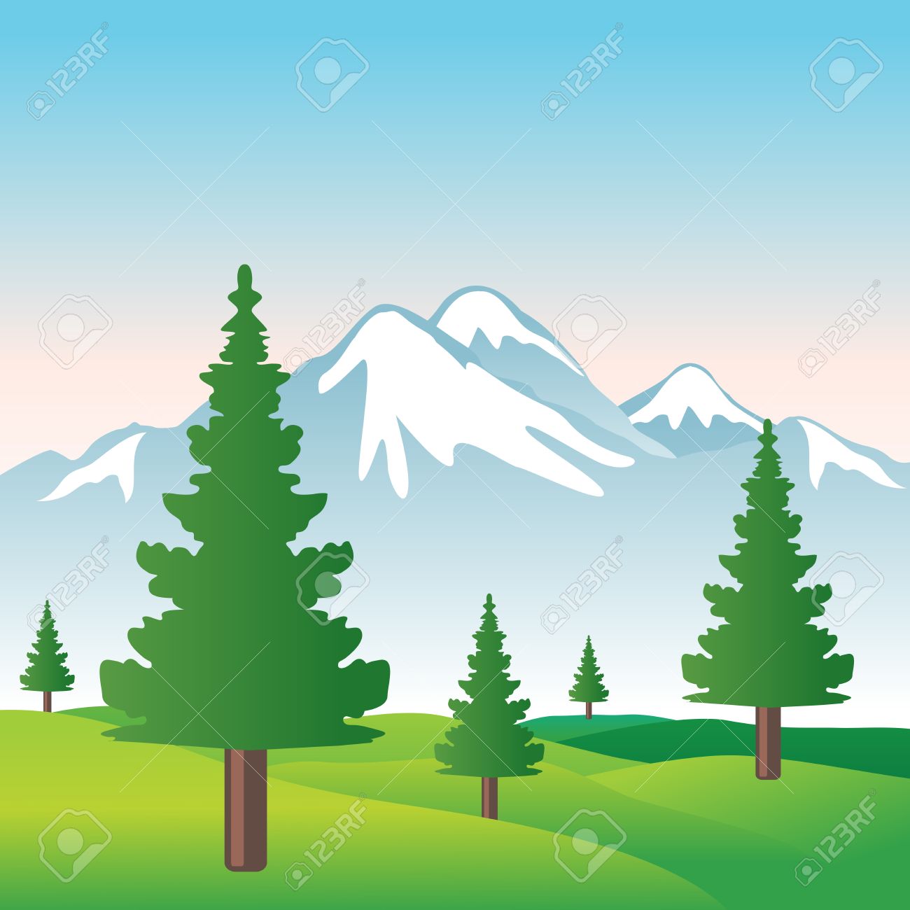 Mountain Tree Cliparts Free Download Clip Art.