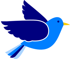 Mountain Bluebird Clip Art.