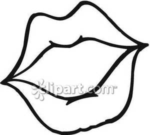 Mouth Clip Art Black And White.