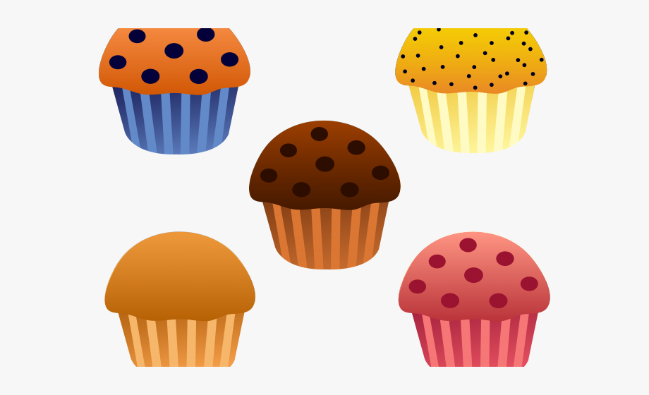 Muffin Clipart Baked Goods.