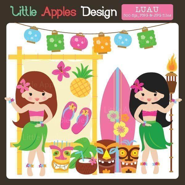 Luau Clipart.