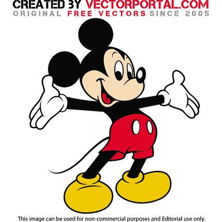 Mickey Mouse Clubhouse Vector.