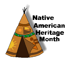 Native American Heritage Month Clipart.